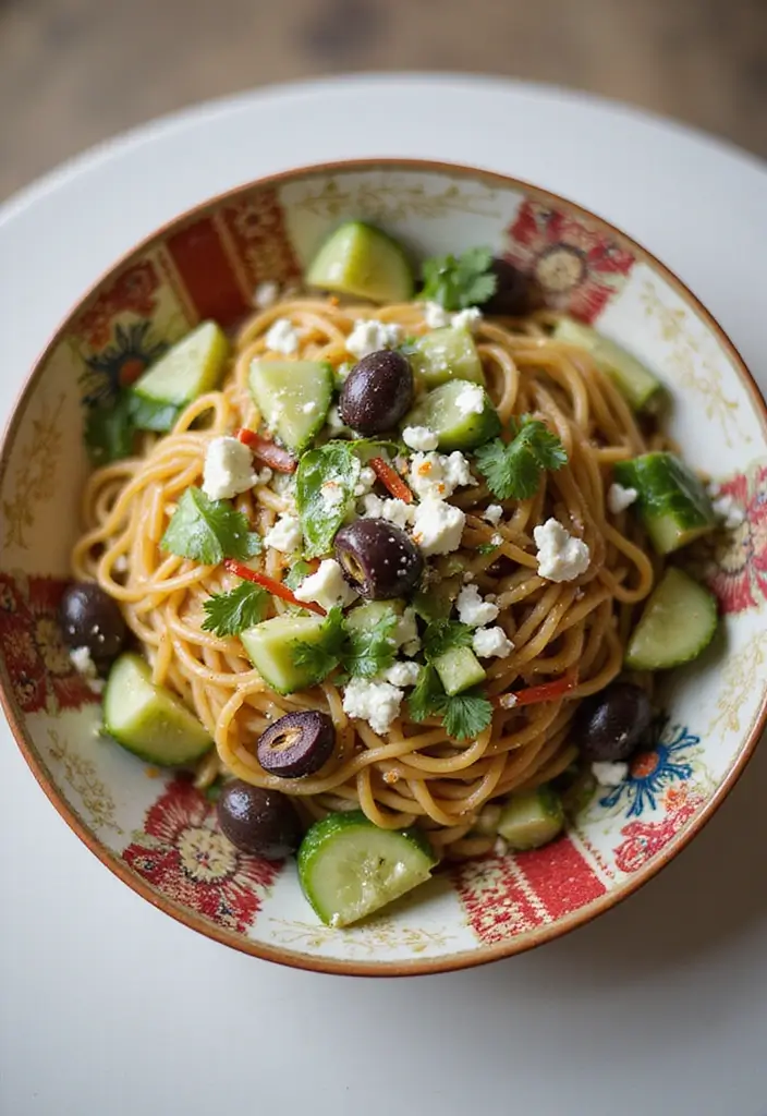 25 Brown Rice Ramen Noodle Recipes for a Healthier Bowl 73 25 Brown Rice Ramen Noodle Recipes for a Healthier Bowl - 17. Mediterranean Ramen Salad
