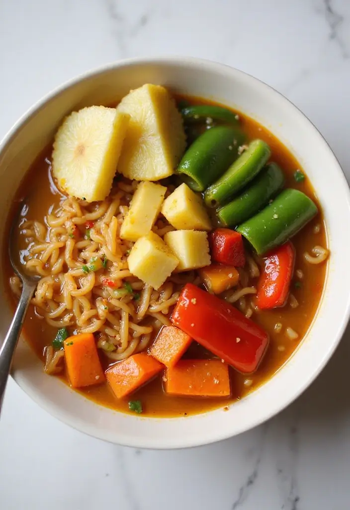 25 Brown Rice Ramen Noodle Recipes for a Healthier Bowl 37 25 Brown Rice Ramen Noodle Recipes for a Healthier Bowl - 7. Sweet and Sour Vegetable Ramen