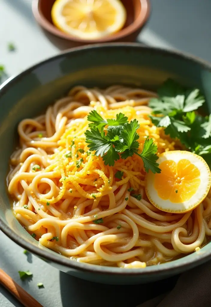 25 Cheesy Ramen Recipes You Didn’t Know You Needed 56 25 Cheesy Ramen Recipes You Didn’t Know You Needed - 12. Lemon Garlic Cheesy Ramen