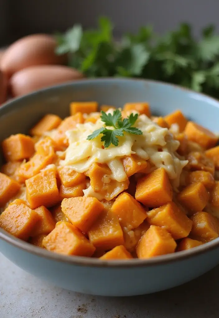 25 Cheesy Ramen Recipes You Didn’t Know You Needed 84 25 Cheesy Ramen Recipes You Didn’t Know You Needed - 18. Cheesy Sweet Potato Ramen
