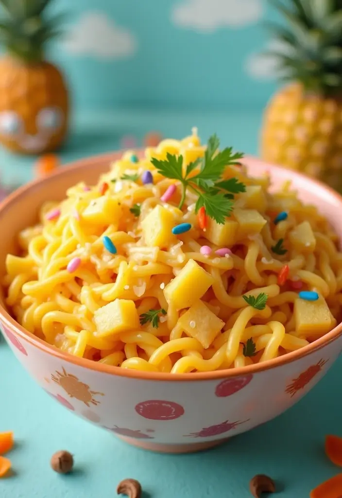 25 Cheesy Ramen Recipes You Didn’t Know You Needed 119 25 Cheesy Ramen Recipes You Didn’t Know You Needed - 25. Cheesy Pineapple Ramen