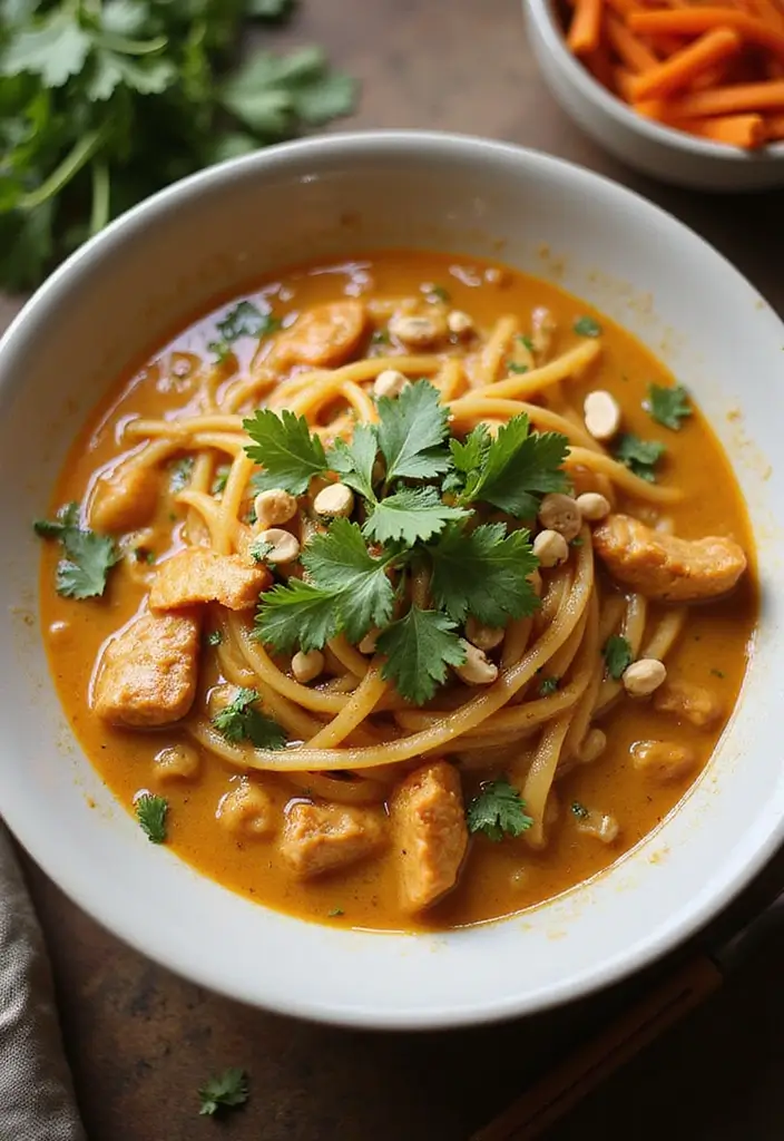25 Chicken Ramen Instant Pot Recipes That Save Time 34 25 Chicken Ramen Instant Pot Recipes That Save Time - 8. Thai Peanut Chicken Ramen