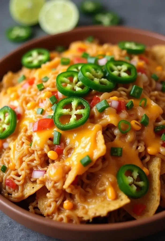 25+ Costco Ramen Noodle Recipes Busy People Swear By - 14. Ramen Nachos