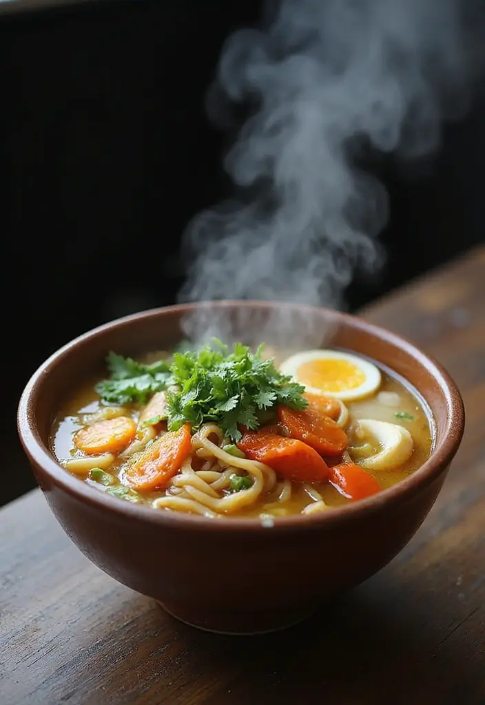 25+ Costco Ramen Noodle Recipes Busy People Swear By - 4. Ramen Noodle Vegetable Soup