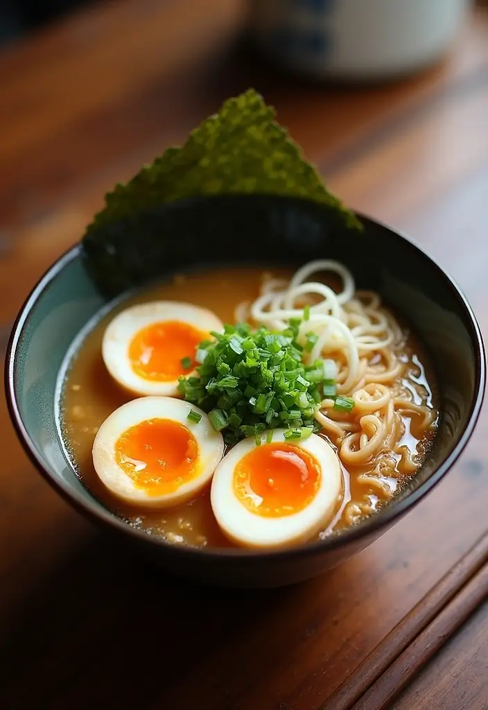 25+ Costco Ramen Noodle Recipes Busy People Swear By - 6. Miso Ramen with Soft-Boiled Eggs