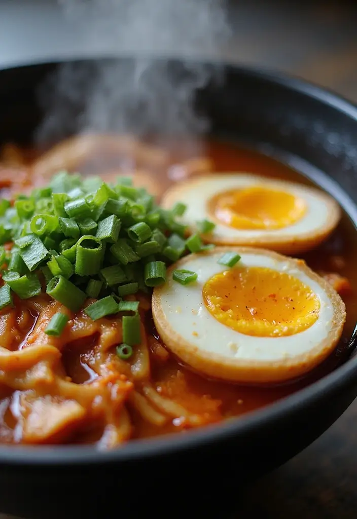 25+ Costco Ramen Noodle Recipes Busy People Swear By - 7. Kimchi Ramen Bowl