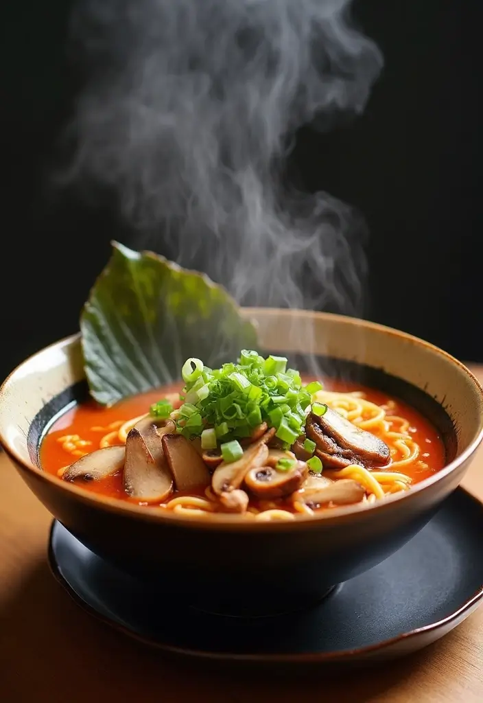 25+ Fancy Top Ramen Recipes That Feel Gourmet 1 25+ Fancy Top Ramen Recipes That Feel Gourmet - 1. Spicy Miso Vegan Ramen