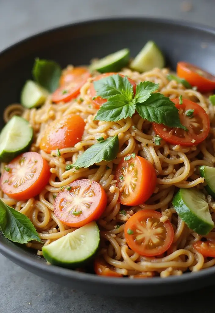 25+ Fancy Top Ramen Recipes That Feel Gourmet 64 25+ Fancy Top Ramen Recipes That Feel Gourmet - 10. Mediterranean Ramen Salad