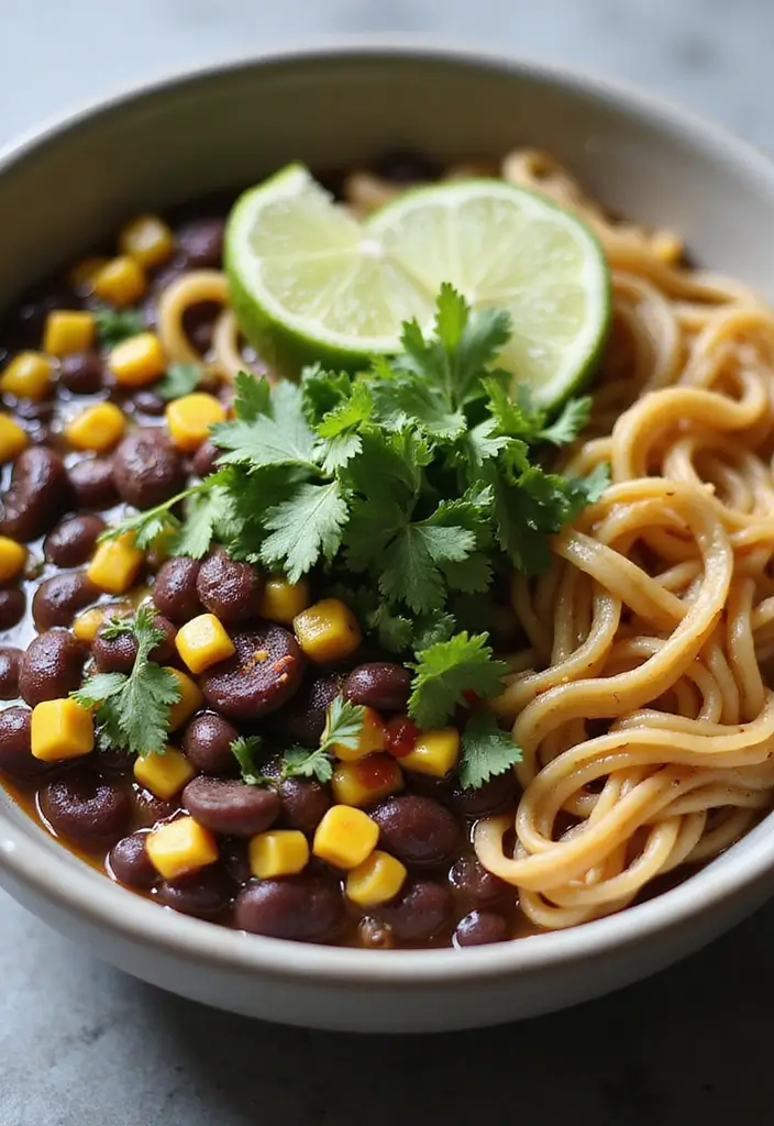 25+ Fancy Top Ramen Recipes That Feel Gourmet 67 25+ Fancy Top Ramen Recipes That Feel Gourmet - 11. Black Bean & Corn Ramen