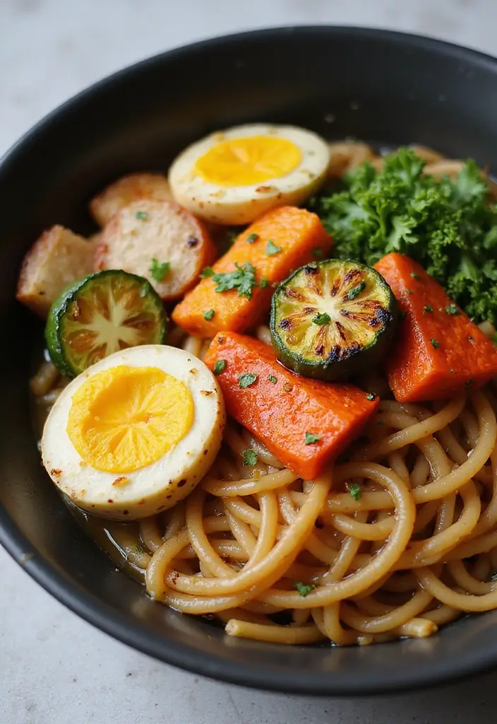 25+ Fancy Top Ramen Recipes That Feel Gourmet 43 25+ Fancy Top Ramen Recipes That Feel Gourmet - 7. Roasted Vegetable Ramen