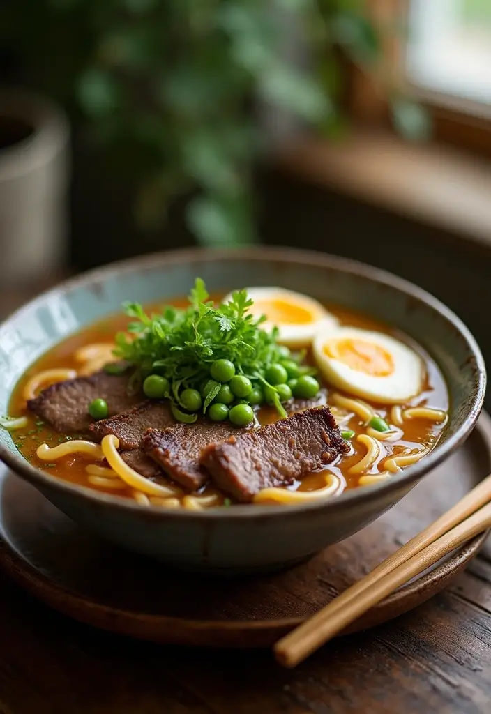 25 Ground Beef Ramen Skillet Recipes from 12 Tomatoes 70 25 Ground Beef Ramen Skillet Recipes from 12 Tomatoes - 14. Beef Ramen and Peas