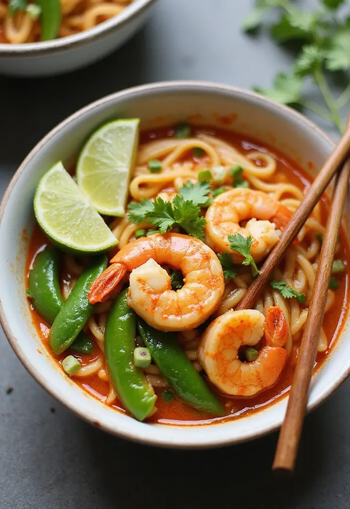 25+ Healthy Instant Ramen Recipes That Taste Homemade 50 25+ Healthy Instant Ramen Recipes That Taste Homemade - 10. Sweet Chili Shrimp Ramen