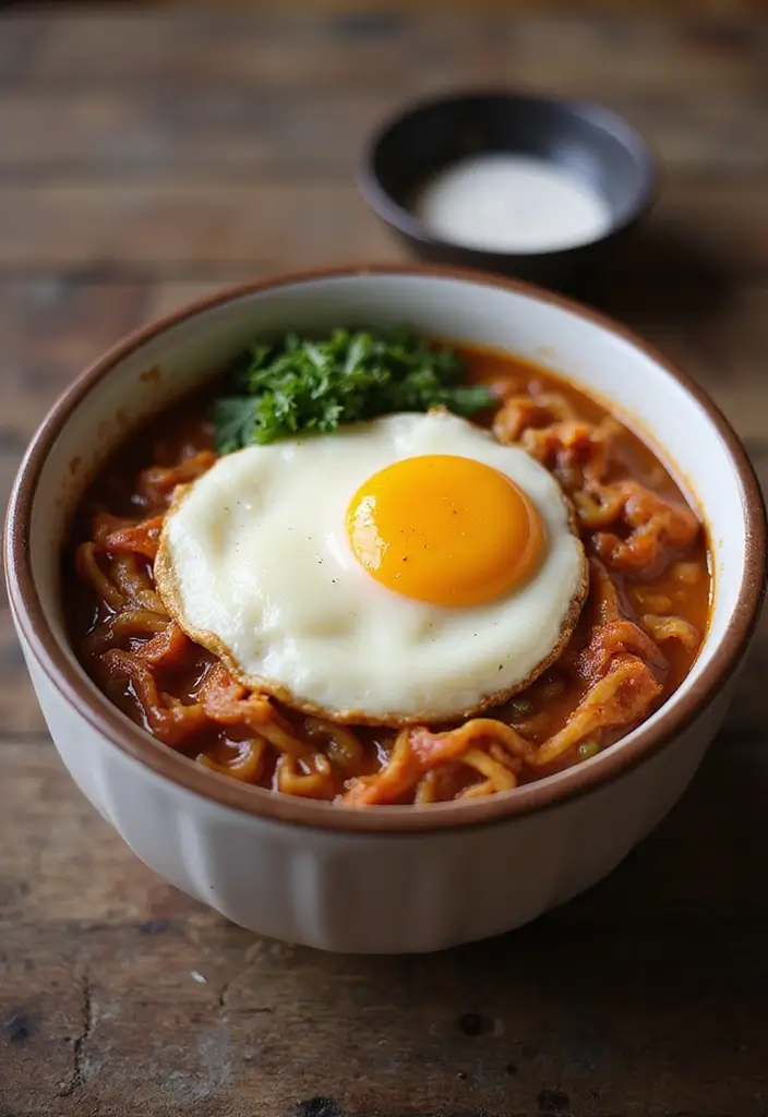 25+ Healthy Instant Ramen Recipes That Taste Homemade 57 25+ Healthy Instant Ramen Recipes That Taste Homemade - 11. Baked Kimchi Ramen