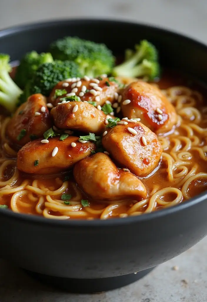 25+ Healthy Instant Ramen Recipes That Taste Homemade 30 25+ Healthy Instant Ramen Recipes That Taste Homemade - 6. Teriyaki Chicken Ramen