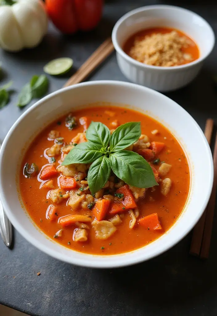 25+ Healthy Ramen Noodle Recipes for Easy Work Lunches 74 25+ Healthy Ramen Noodle Recipes for Easy Work Lunches - 14. Roasted Red Pepper Ramen