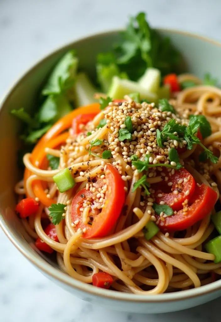 25+ Healthy Ramen Noodle Recipes for Easy Work Lunches 42 25+ Healthy Ramen Noodle Recipes for Easy Work Lunches - 8. Sesame Ginger Ramen Salad