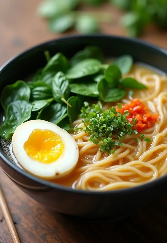 25 Lemon Ramen Noodle Recipes That Taste Refreshingly Unique 77 25 Lemon Ramen Noodle Recipes That Taste Refreshingly Unique - 15. Lemon Spinach Ramen