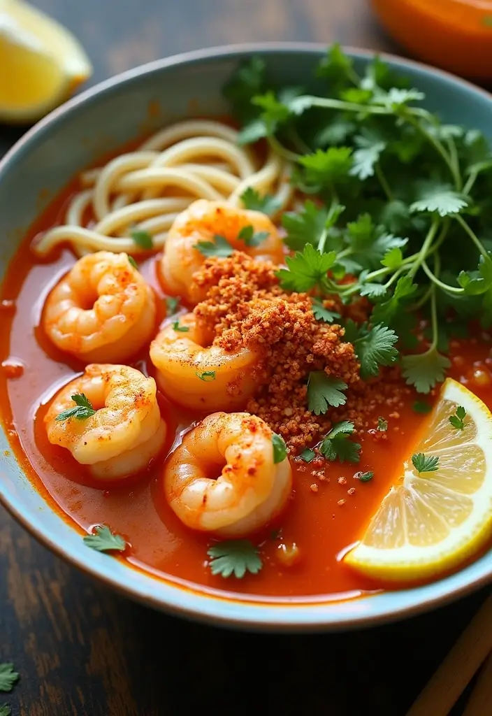 25 Lemon Ramen Noodle Recipes That Taste Refreshingly Unique 18 25 Lemon Ramen Noodle Recipes That Taste Refreshingly Unique - 4. Spicy Lemon Shrimp Ramen
