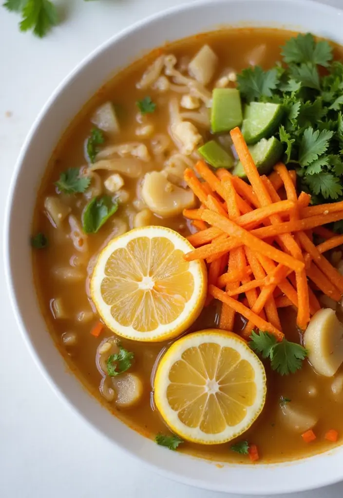 25 Lemon Ramen Noodle Recipes That Taste Refreshingly Unique 23 25 Lemon Ramen Noodle Recipes That Taste Refreshingly Unique - 5. Lemon Ginger Ramen Soup
