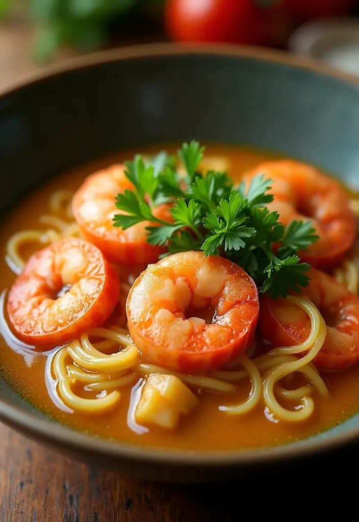 25 Pescatarian Ramen Recipes Full of Fresh Seafood Flavor 29 25 Pescatarian Ramen Recipes Full of Fresh Seafood Flavor - 5. Garlic Butter Lobster Ramen