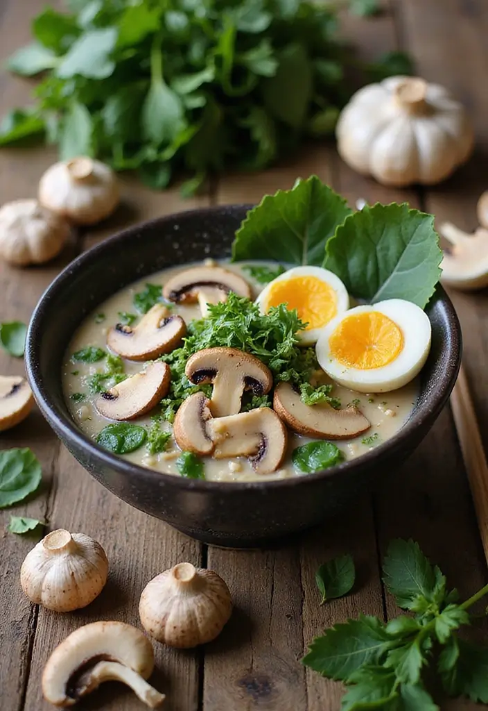 25 Ramen Noodle Recipes Inspired by Half Baked Harvest 1 25 Ramen Noodle Recipes Inspired by Half Baked Harvest - 1. Creamy Mushroom and Spinach Ramen