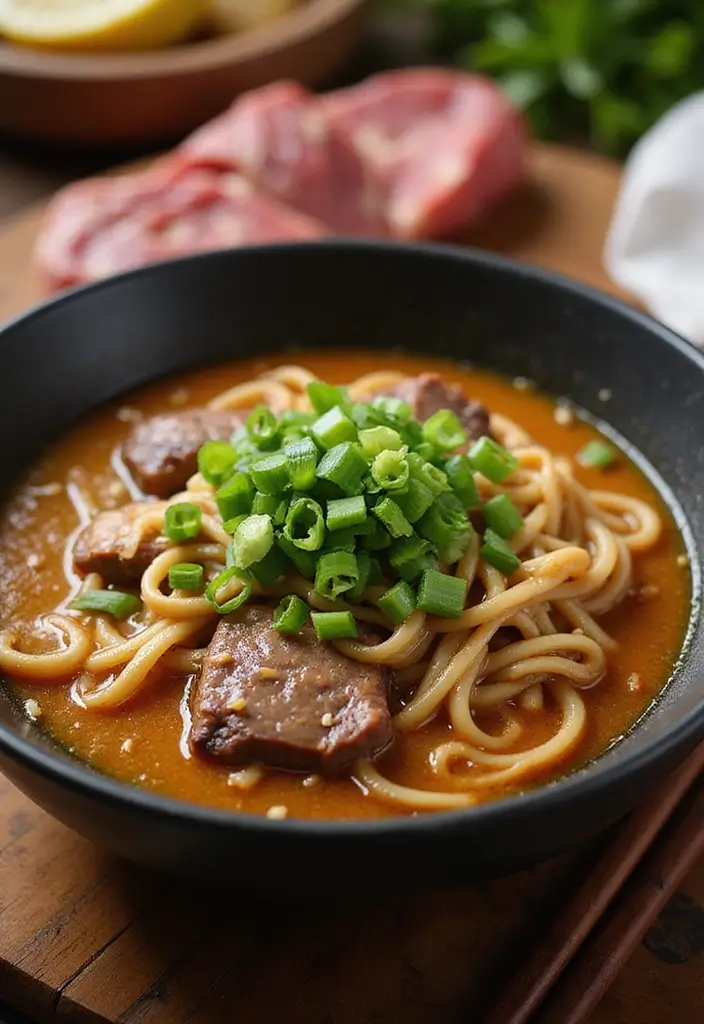 25 Ramen Noodle Recipes Inspired by Half Baked Harvest 53 25 Ramen Noodle Recipes Inspired by Half Baked Harvest - 11. Garlic Butter Beef Ramen
