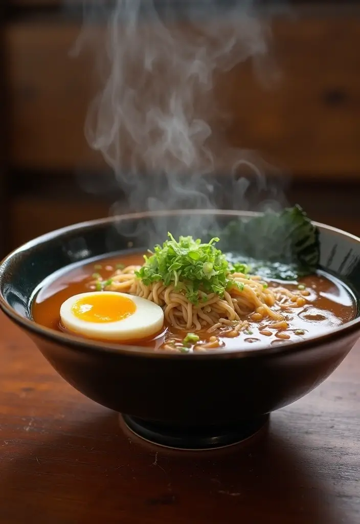 25 Ramen Noodle Recipes with Egg for Extra Protein and Creaminess 1 25 Ramen Noodle Recipes with Egg for Extra Protein and Creaminess - 1. Classic Shoyu Ramen with Soft-Boiled Egg