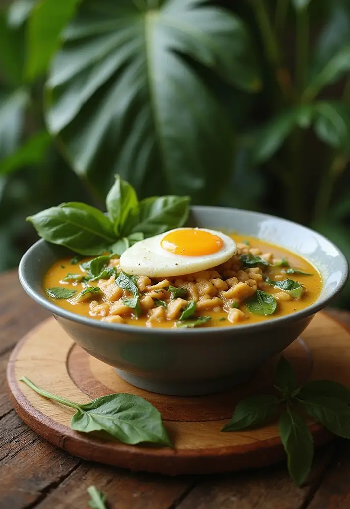 25 Ramen Noodle Recipes with Egg for Extra Protein and Creaminess 70 25 Ramen Noodle Recipes with Egg for Extra Protein and Creaminess - 12. Thai Green Curry Ramen with Egg