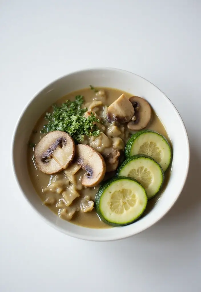 25 Ramen Recipes with Cream of Mushroom Comfort 83 25 Ramen Recipes with Cream of Mushroom Comfort - 15. Cream of Mushroom and Zucchini Ramen