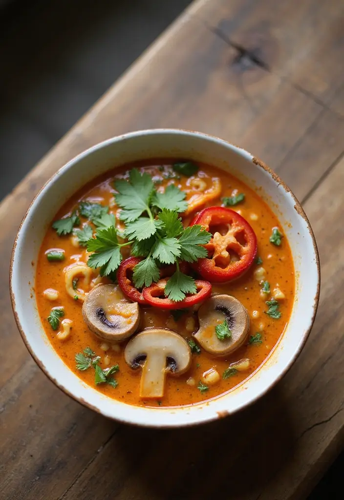 25 Ramen Recipes with Cream of Mushroom Comfort 8 25 Ramen Recipes with Cream of Mushroom Comfort - 2. Spicy Cream of Mushroom Ramen
