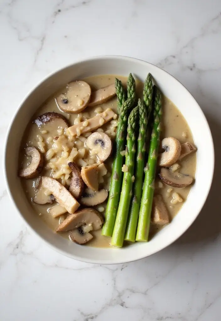 25 Ramen Recipes with Cream of Mushroom Comfort 34 25 Ramen Recipes with Cream of Mushroom Comfort - 6. Cream of Mushroom and Asparagus Ramen