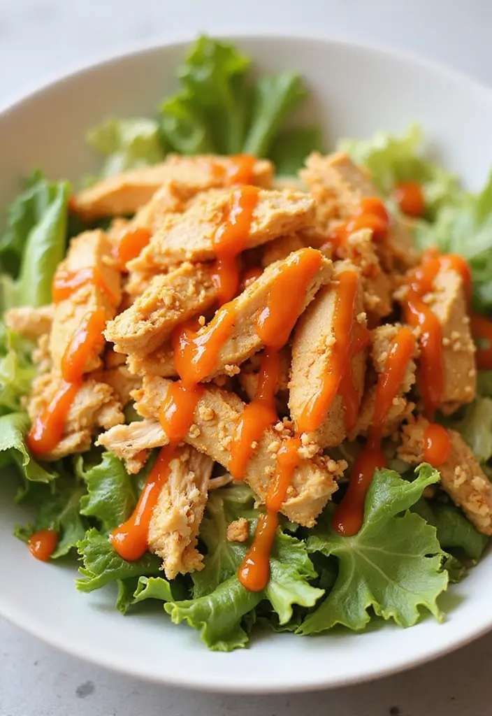 25 Ramen Salad Recipes That Are Light and Flavorful 97 25 Ramen Salad Recipes That Are Light and Flavorful - 19. Buffalo Chicken Ramen Salad
