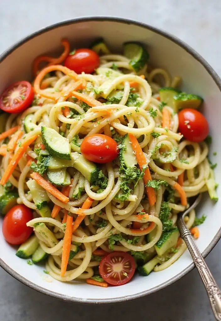 25 Ramen Salad Recipes That Are Light and Flavorful 105 25 Ramen Salad Recipes That Are Light and Flavorful - 21. Zucchini Noodle Ramen Salad