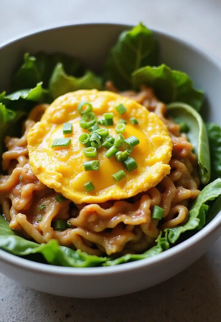 25 Ramen Salad Recipes That Are Light and Flavorful 112 25 Ramen Salad Recipes That Are Light and Flavorful - 22. Egg Drop Ramen Salad