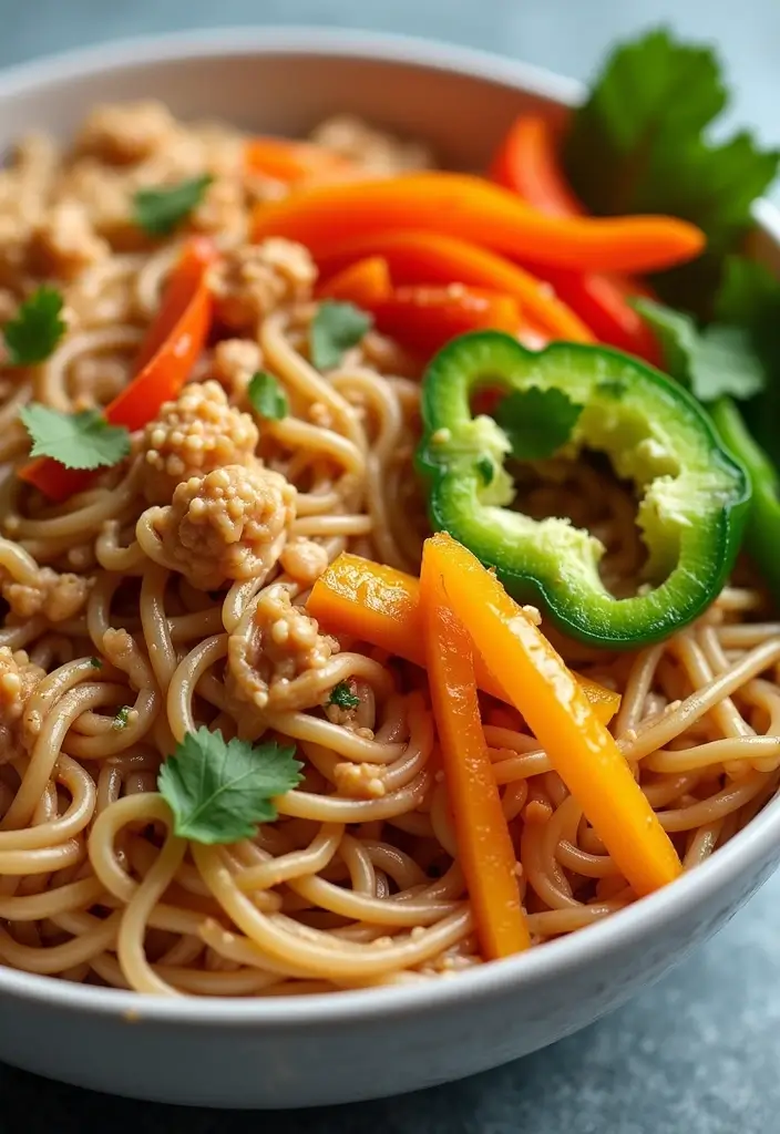 25 Ramen Salad Recipes That Are Light and Flavorful 20 25 Ramen Salad Recipes That Are Light and Flavorful - 4. Thai Peanut Ramen Salad