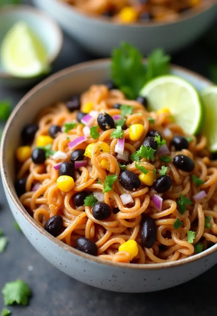 25 Ramen Salad Recipes That Are Light and Flavorful 30 25 Ramen Salad Recipes That Are Light and Flavorful - 6. Southwestern Ramen Salad