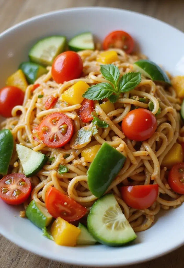 25 Ramen Salad Recipes That Are Light and Flavorful 37 25 Ramen Salad Recipes That Are Light and Flavorful - 7. Garden Fresh Ramen Salad