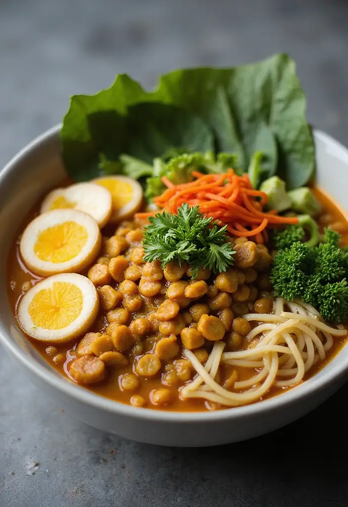 25 Ramen Video Recipes You’ll Want to Save and Cook Tonight 117 25 Ramen Video Recipes You’ll Want to Save and Cook Tonight - 19. Curried Lentil Ramen