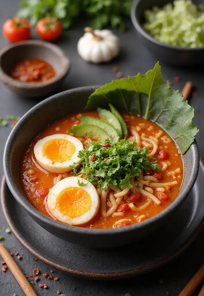 25 Ramen Video Recipes You’ll Want to Save and Cook Tonight 148 25 Ramen Video Recipes You’ll Want to Save and Cook Tonight - 24. Savory Tomato Ramen
