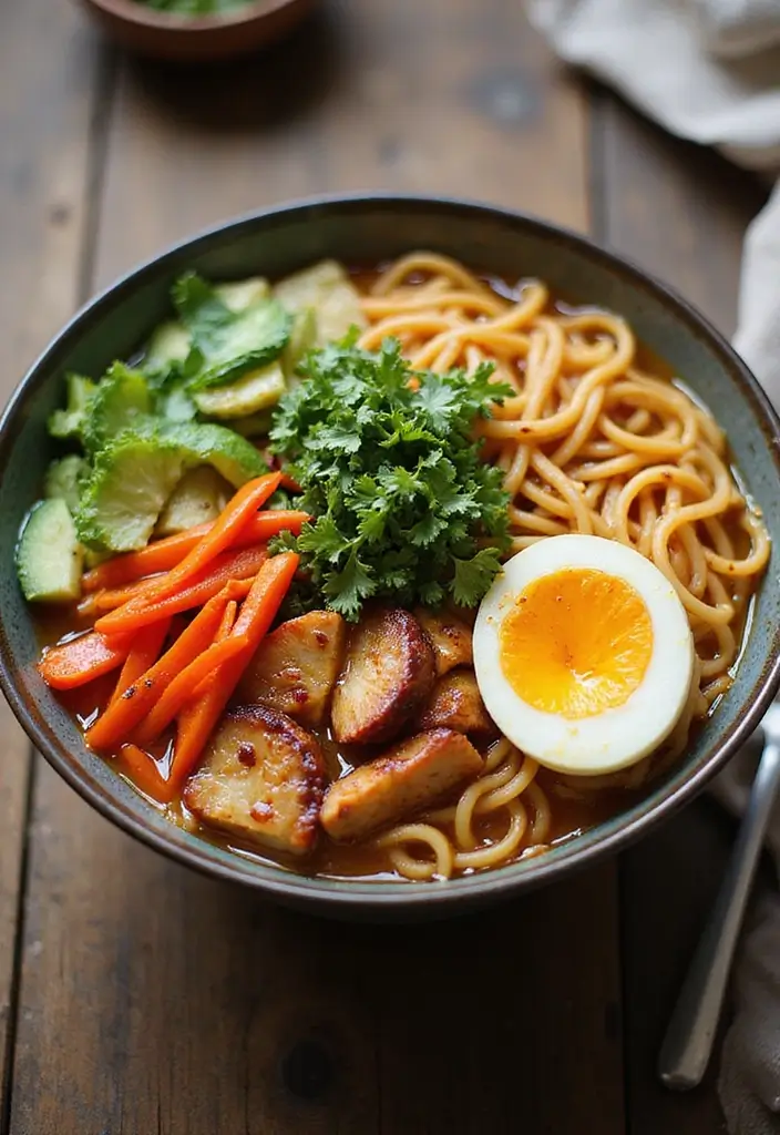 25 Ramen Video Recipes You’ll Want to Save and Cook Tonight 20 25 Ramen Video Recipes You’ll Want to Save and Cook Tonight - 4. Teriyaki Veggie Ramen