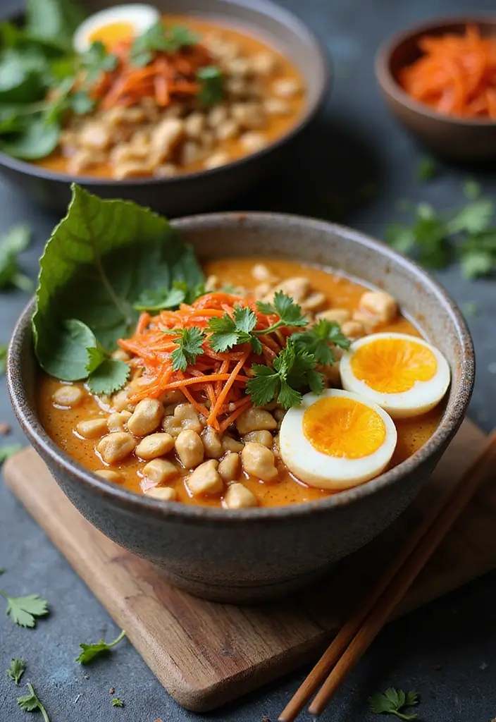 25 Ramen Video Recipes You’ll Want to Save and Cook Tonight 46 25 Ramen Video Recipes You’ll Want to Save and Cook Tonight - 8. Thai Peanut Ramen