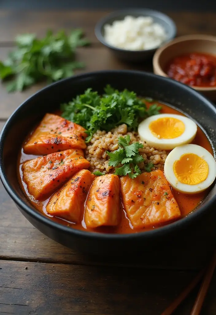 25 Salmon Ramen Recipes That Taste Restaurant-Worthy 61 25 Salmon Ramen Recipes That Taste Restaurant-Worthy - 13. Chipotle Salmon Ramen