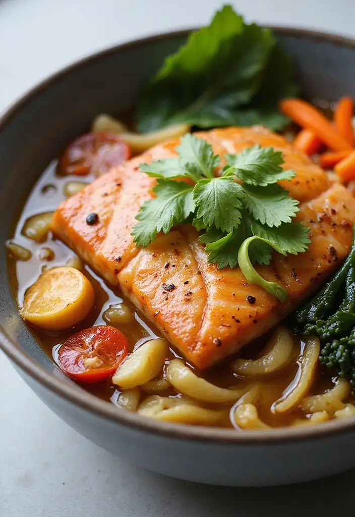 25 Salmon Ramen Recipes That Taste Restaurant-Worthy 116 25 Salmon Ramen Recipes That Taste Restaurant-Worthy - 22. Garlic Soy Salmon Ramen