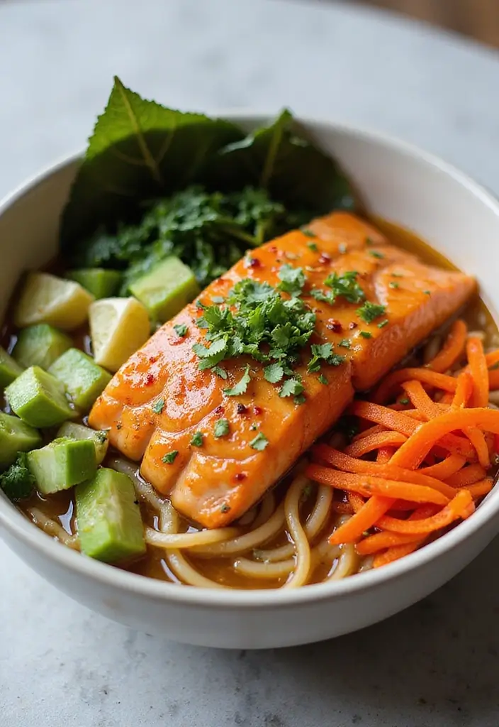 25 Salmon Ramen Recipes That Taste Restaurant-Worthy 23 25 Salmon Ramen Recipes That Taste Restaurant-Worthy - 5. Teriyaki Salmon Ramen