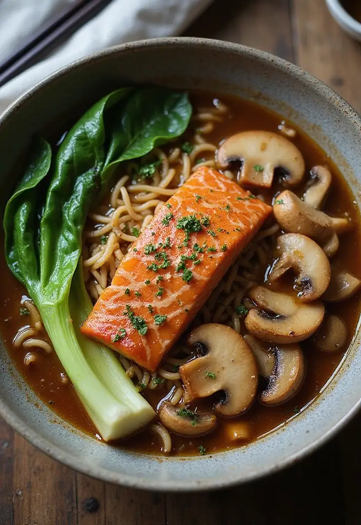 25 Salmon Ramen Recipes That Taste Restaurant-Worthy 28 25 Salmon Ramen Recipes That Taste Restaurant-Worthy - 6. Miso Salmon Ramen
