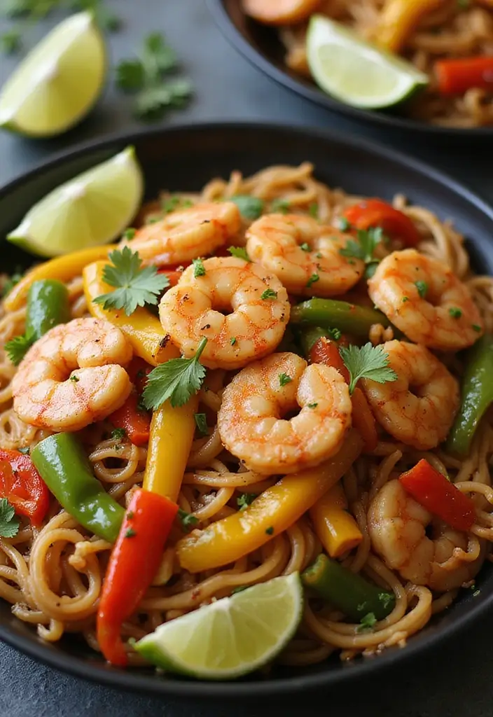 25 Shrimp Ramen Stir Fry Recipes Full of Texture and Taste 83 25 Shrimp Ramen Stir Fry Recipes Full of Texture and Taste - 17. Fajita Shrimp Ramen Stir Fry