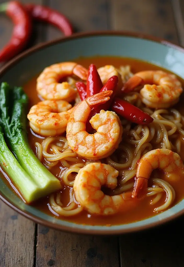 25 Shrimp Ramen Stir Fry Recipes Full of Texture and Taste 8 25 Shrimp Ramen Stir Fry Recipes Full of Texture and Taste - 2. Spicy Szechuan Shrimp Ramen