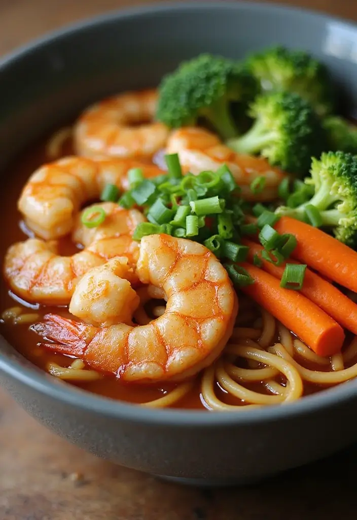 25 Shrimp Ramen Stir Fry Recipes Full of Texture and Taste 9 25 Shrimp Ramen Stir Fry Recipes Full of Texture and Taste - 3. Teriyaki Shrimp Ramen Bowls