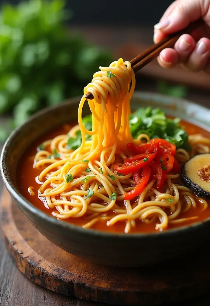 25 Top Ramen Recipes That Are Surprisingly Delicious - 20. Honey Garlic Ramen