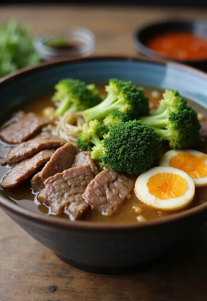 25 Top Ramen Recipes That Are Surprisingly Delicious - 8. Beef and Broccoli Ramen